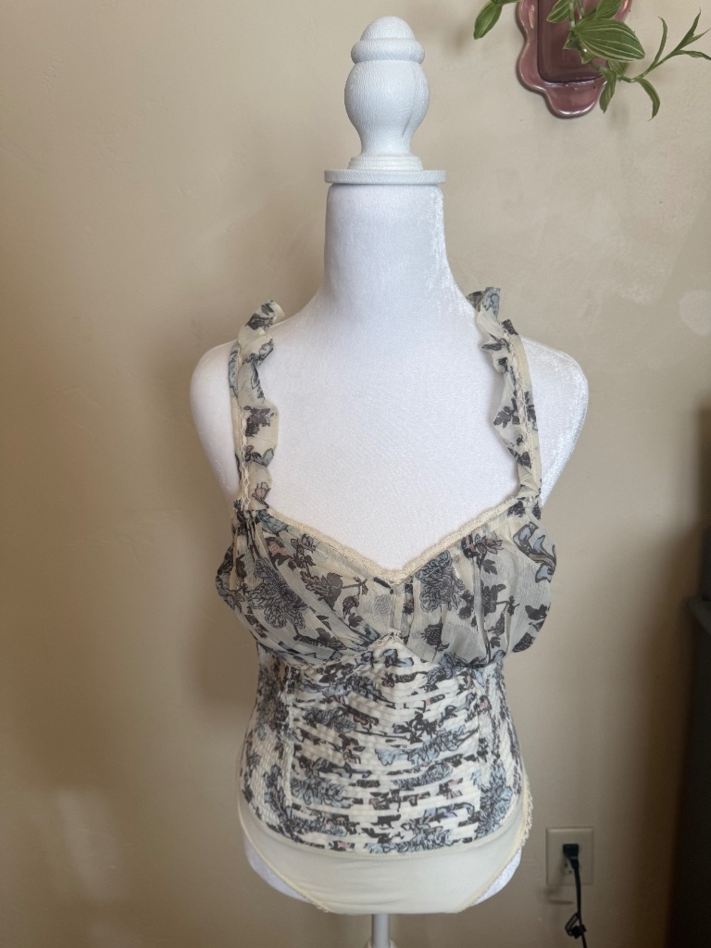 Free people one piece corset top